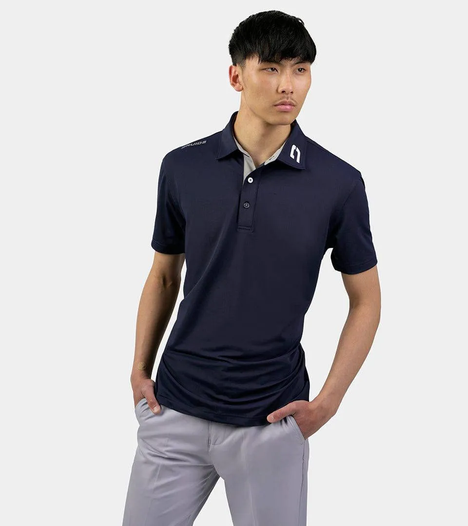 MENS TOUR GOLF POLO - SOFT NAVY