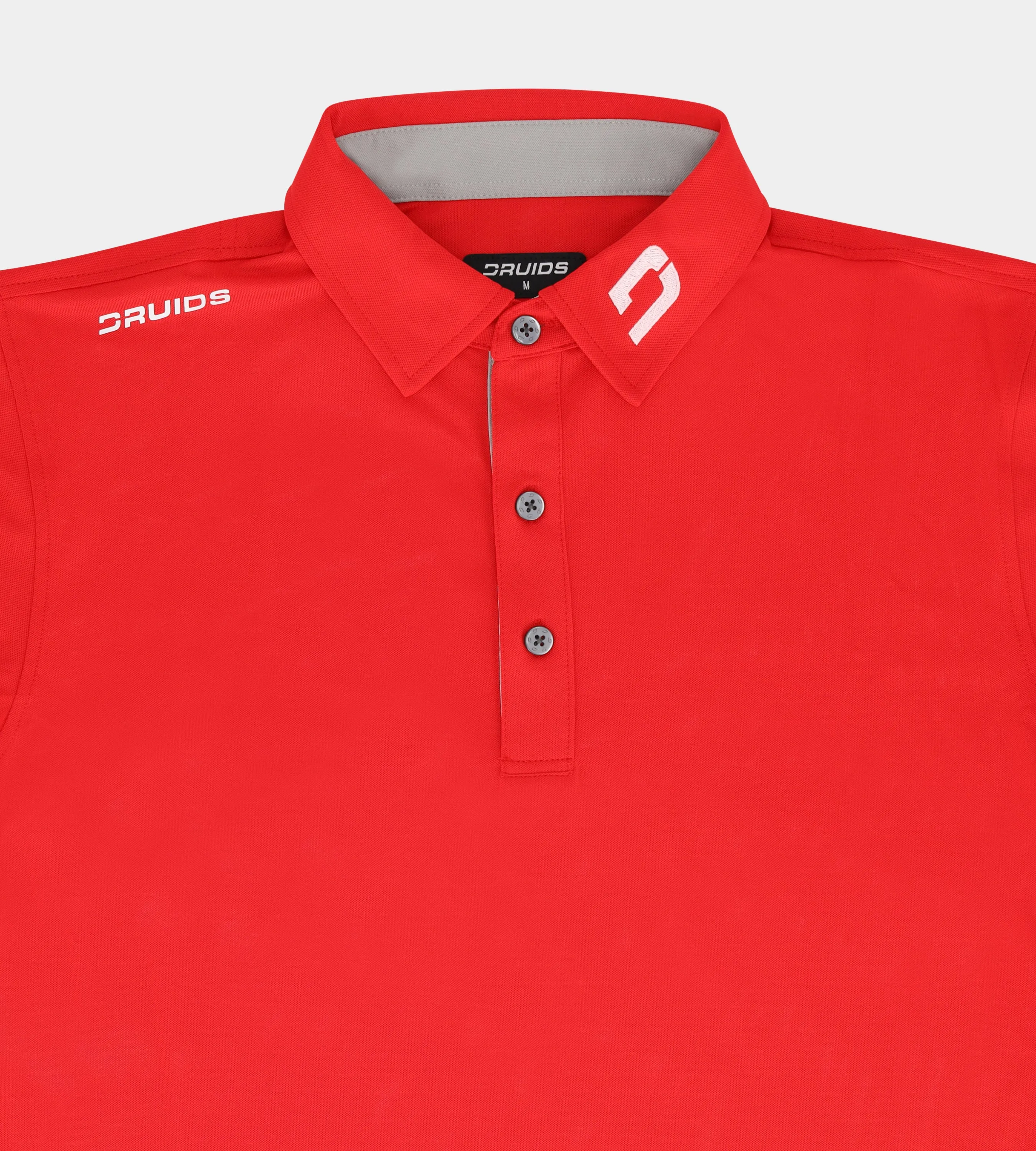 MENS TOUR GOLF POLO - SOFT RED