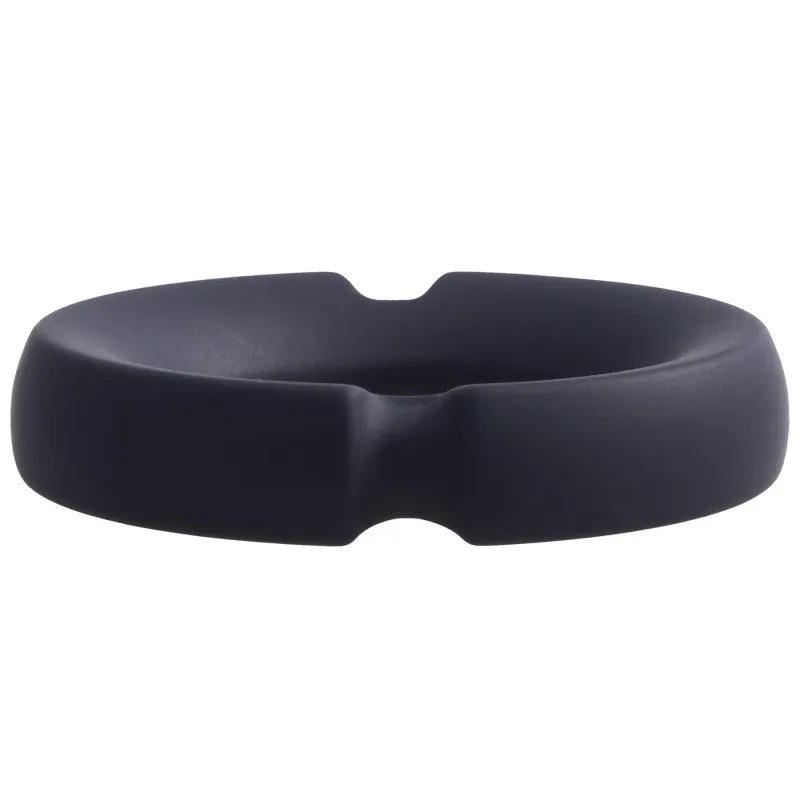 Merci - the Paradox - Silicone Covered Metal   Ring - 50mm - Black