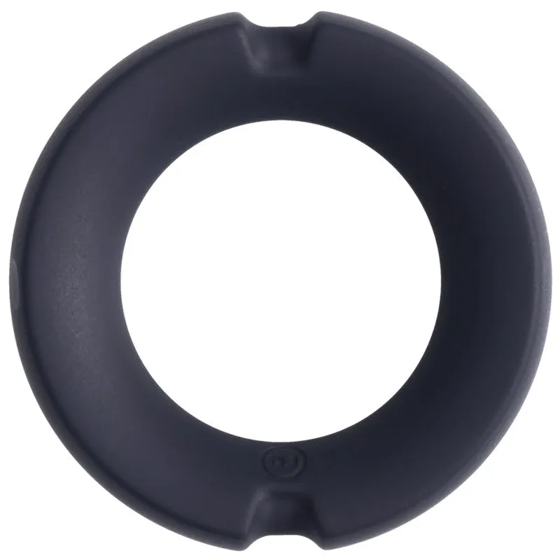 Merci - the Paradox - Silicone Covered Metal   Ring - 50mm - Black