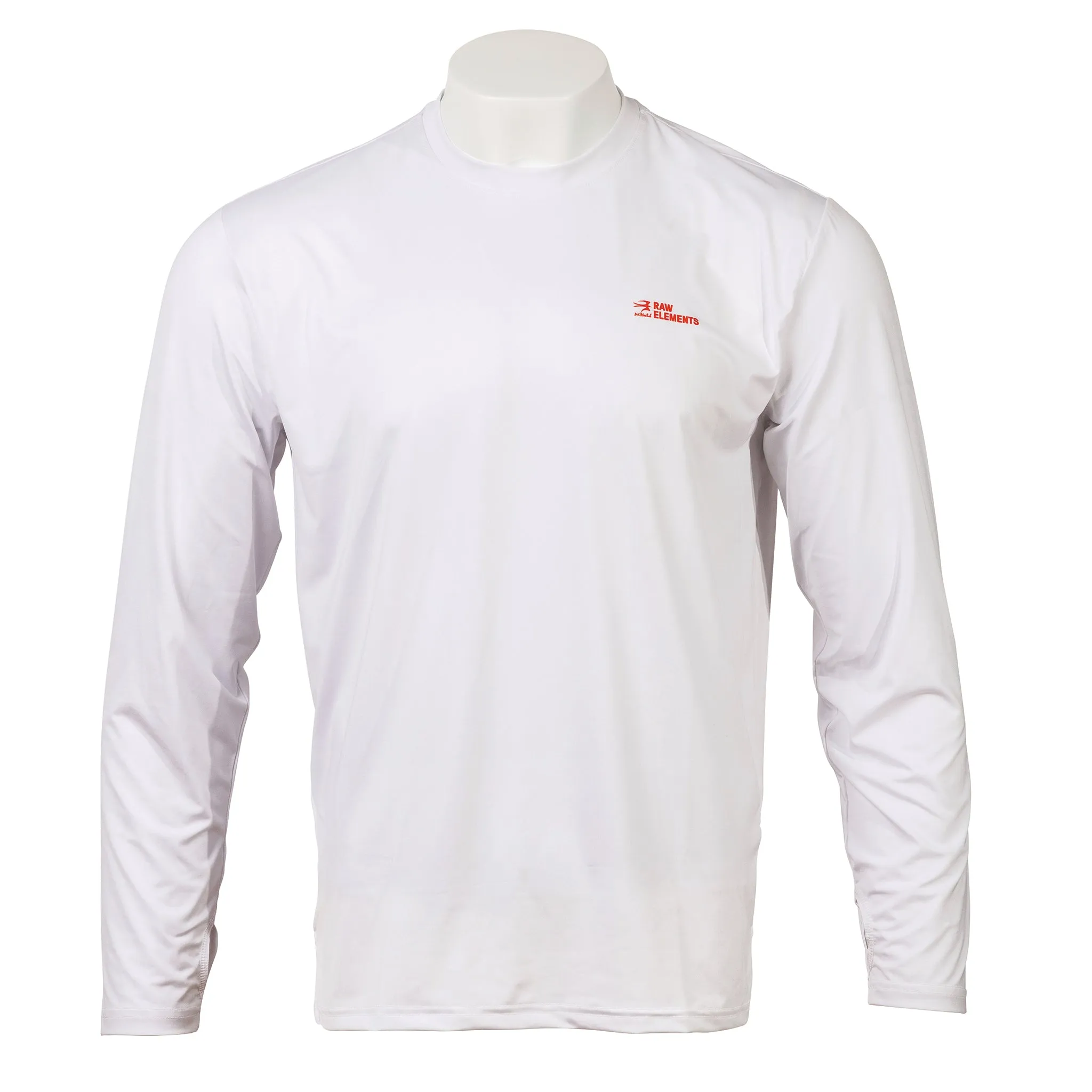 MIKE FIELD RED SHIELD LONG SLEEVE SUNSHIRT