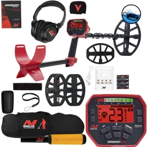 Minelab VANQUISH 540 Pro Pack Detector w/ 2 Coils, Pro-Find 15 Pinpointer, & Bag