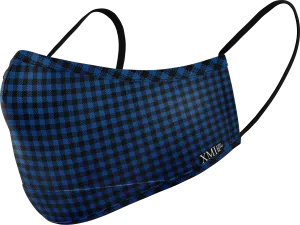 Mini plaid printed mask