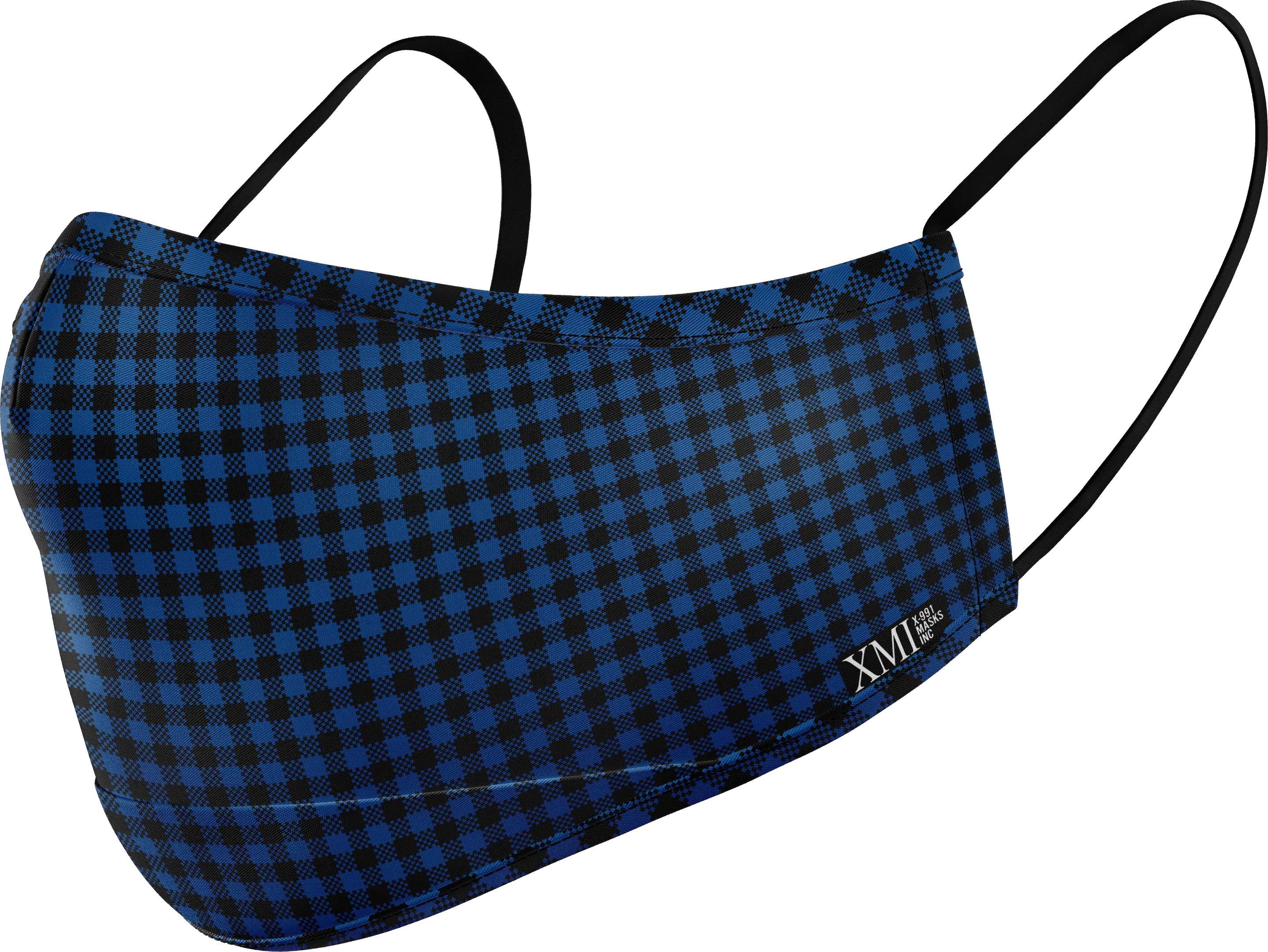 Mini plaid printed mask