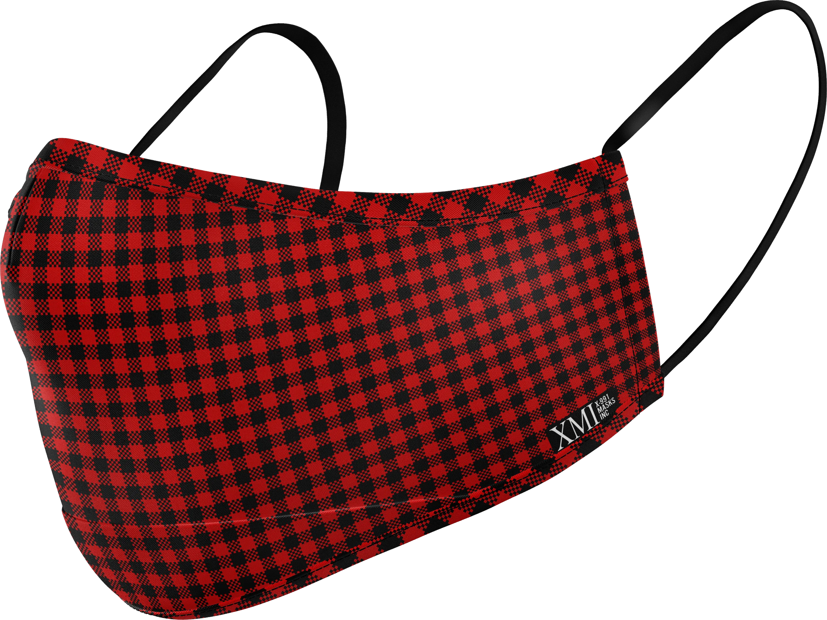 Mini plaid printed mask