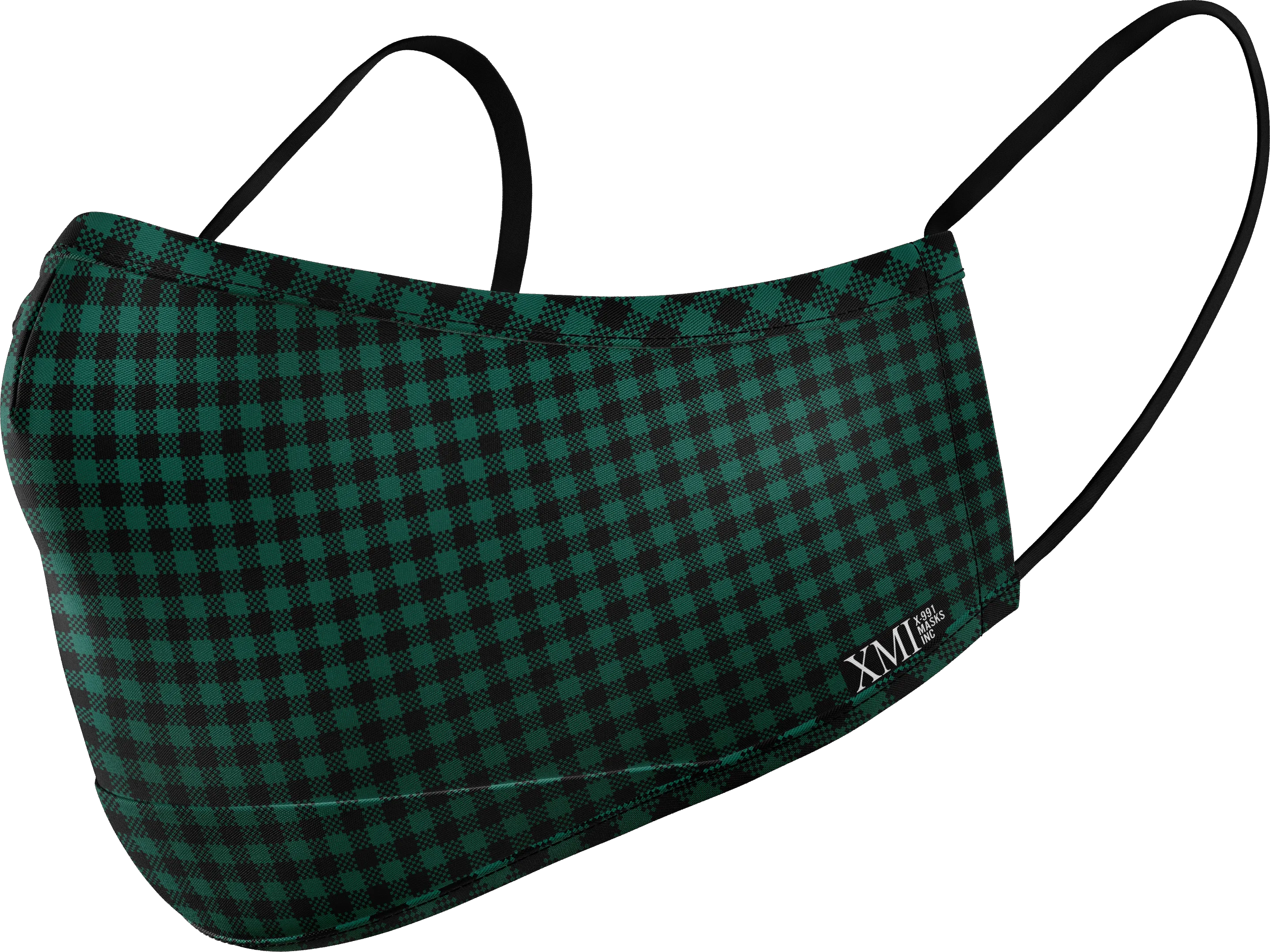 Mini plaid printed mask