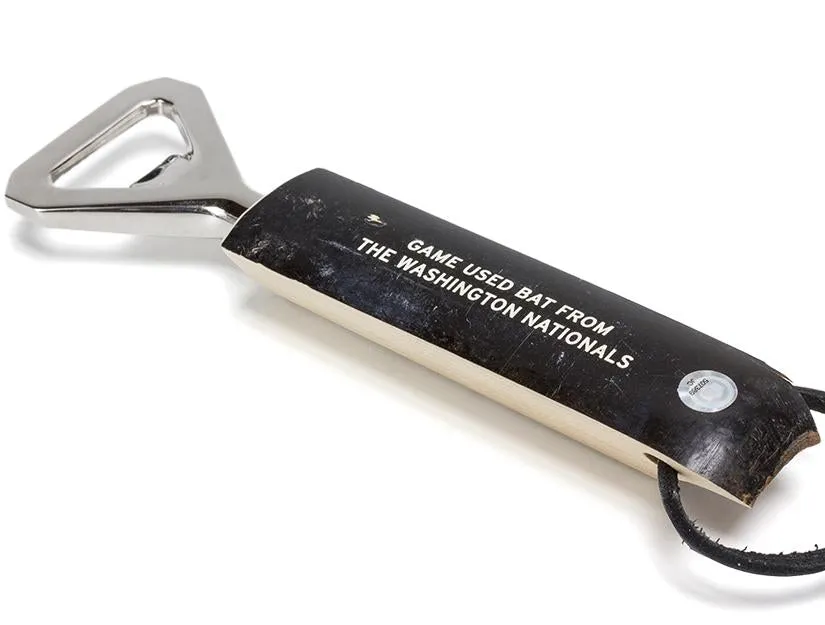 MLB Game Used Bat Bottle Opener