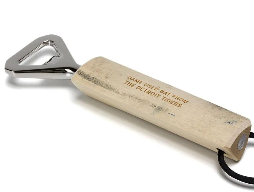 MLB Game Used Bat Bottle Opener