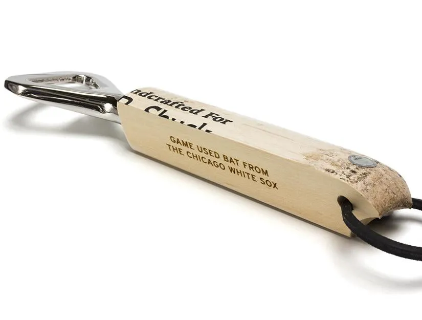 MLB Game Used Bat Bottle Opener