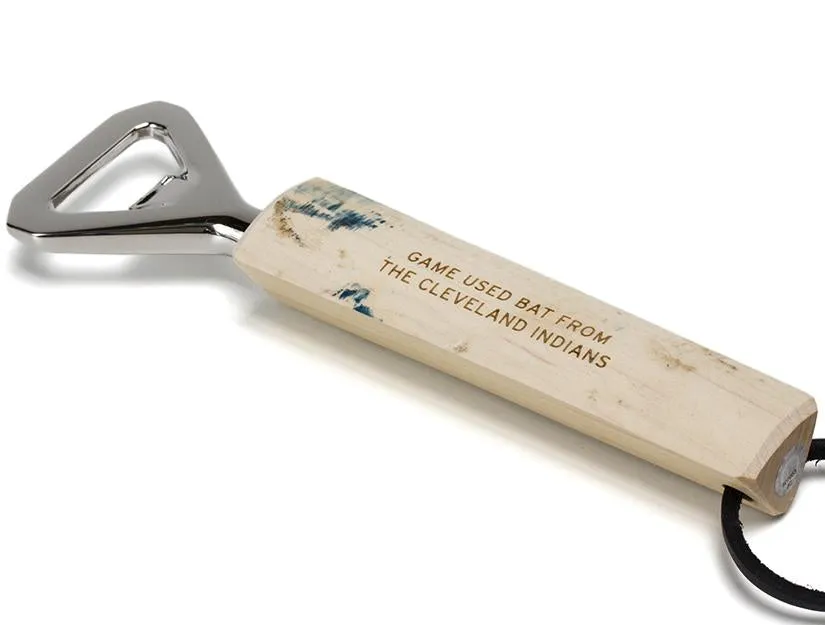 MLB Game Used Bat Bottle Opener