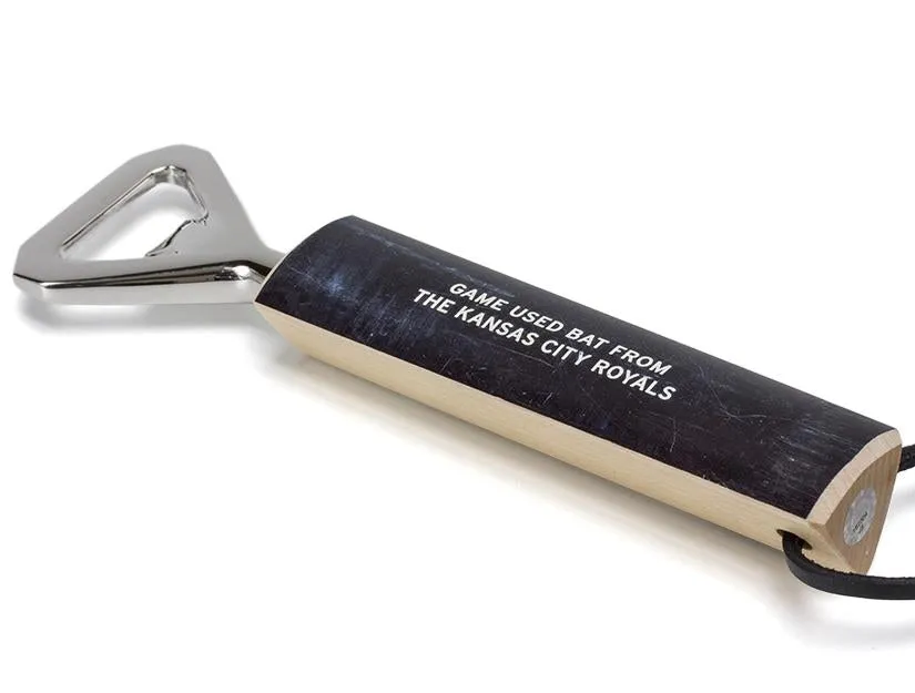 MLB Game Used Bat Bottle Opener