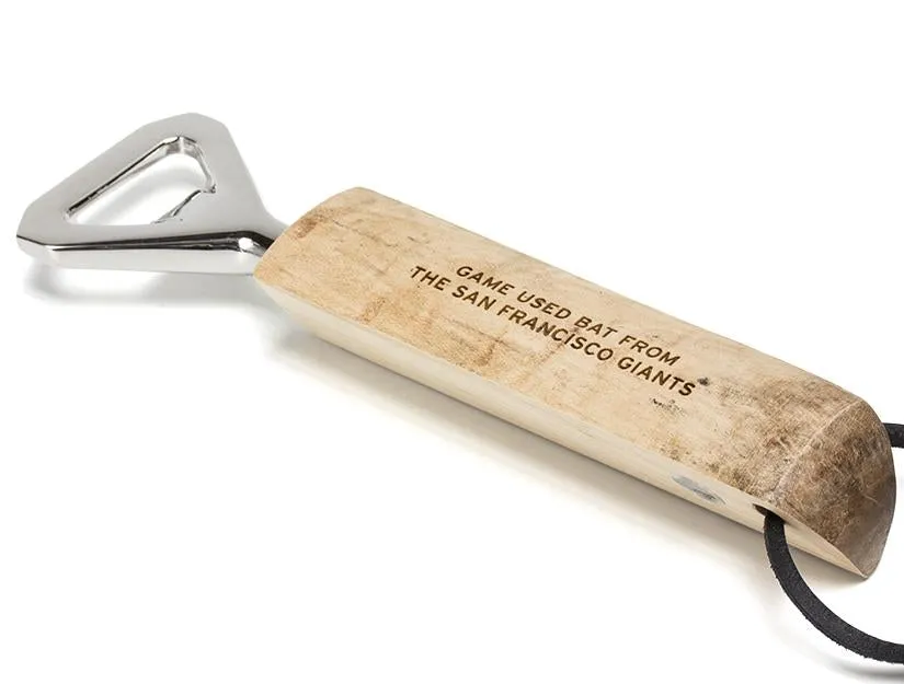 MLB Game Used Bat Bottle Opener
