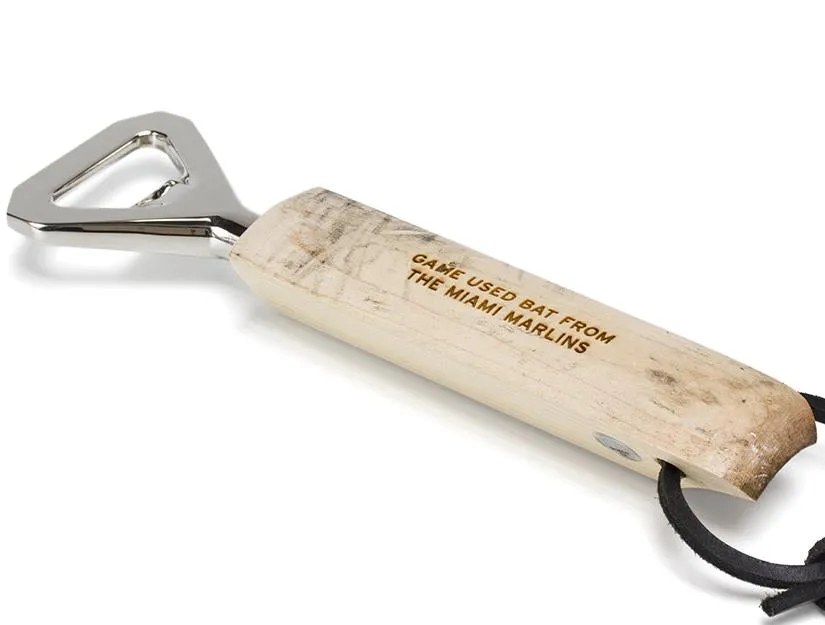 MLB Game Used Bat Bottle Opener