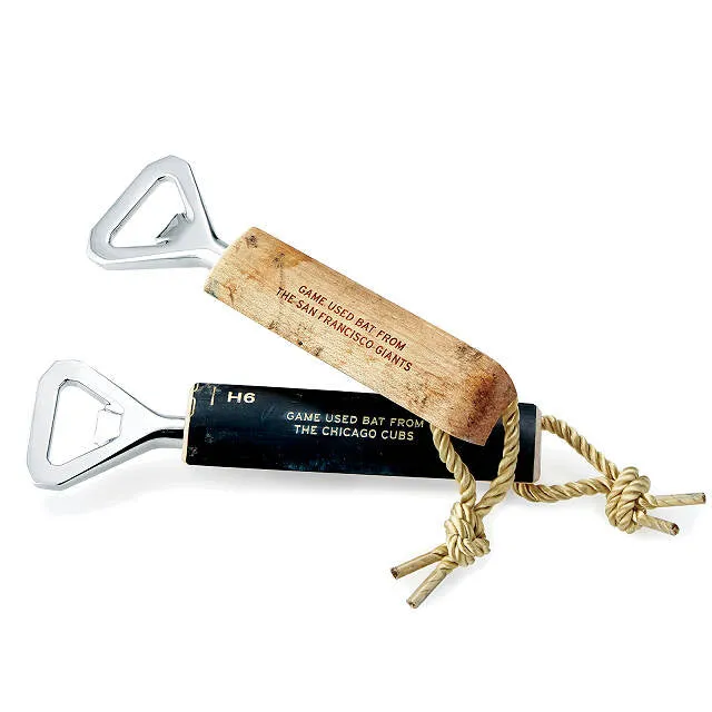 MLB Game Used Bat Bottle Opener
