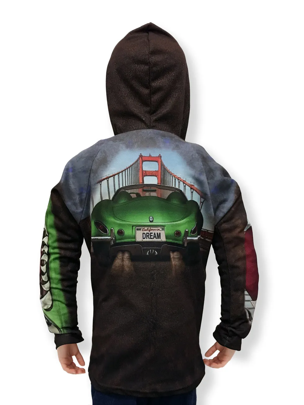 MOUTH MOBILES™ GOLDEN GATE - Hoodie Chomp Shirt by MOUTHMAN®