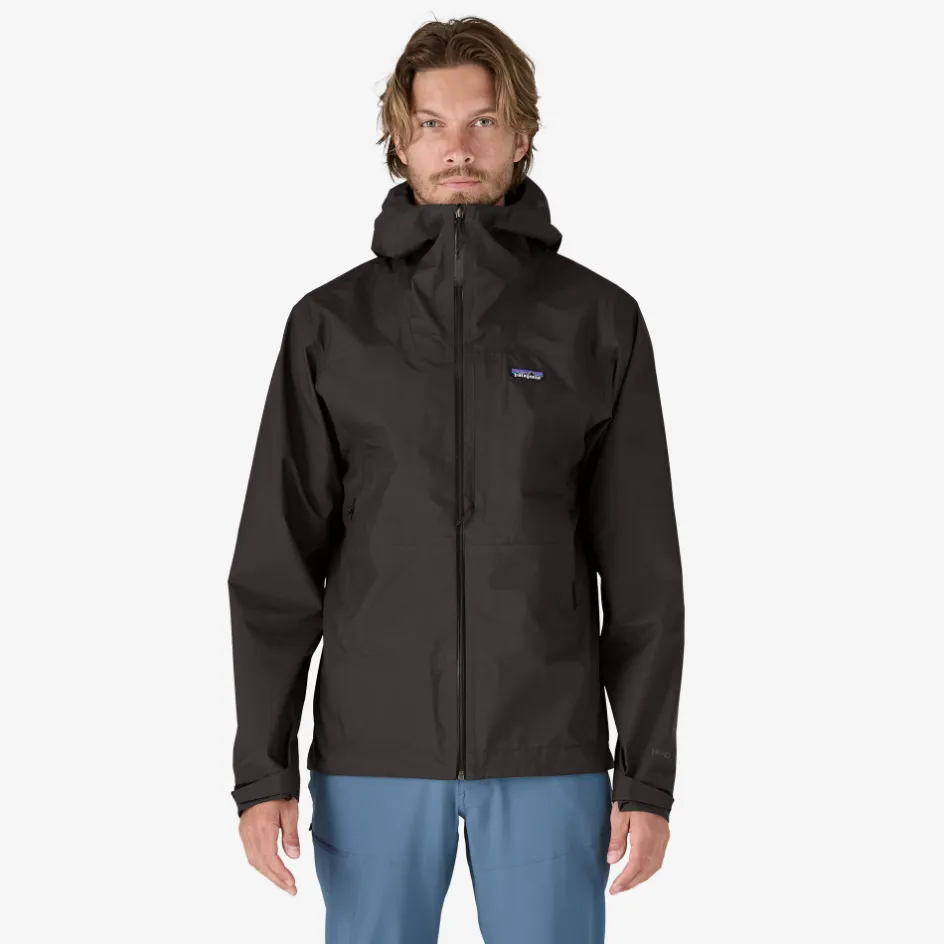 M'S BOULDER FORK RAIN JACKET - BLACK
