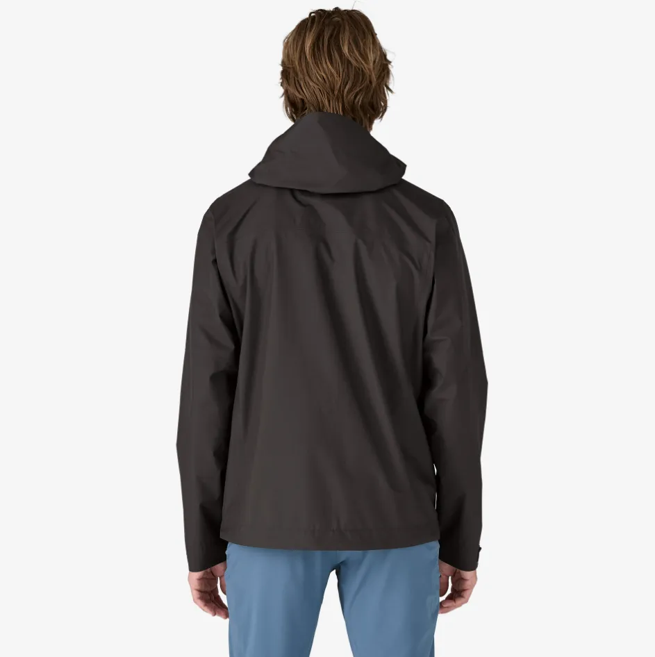 M'S BOULDER FORK RAIN JACKET - BLACK