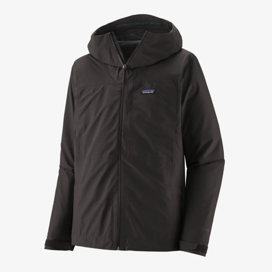 M'S BOULDER FORK RAIN JACKET - BLACK