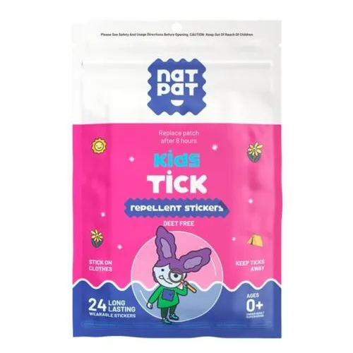 NatPat - Tick Repellent Stickers (24 per pack)