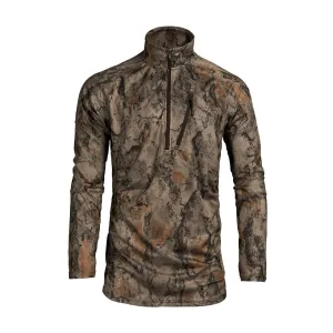 Natural Gear 1/4 Zip Lightweight Camo Top