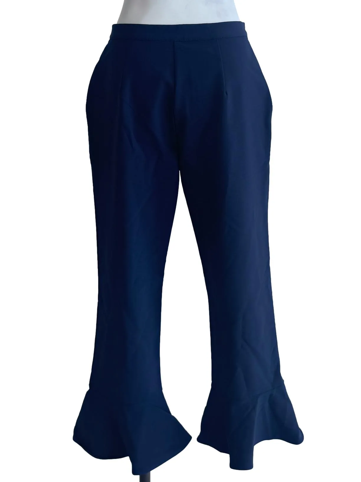Navy Blue Plain Pants
