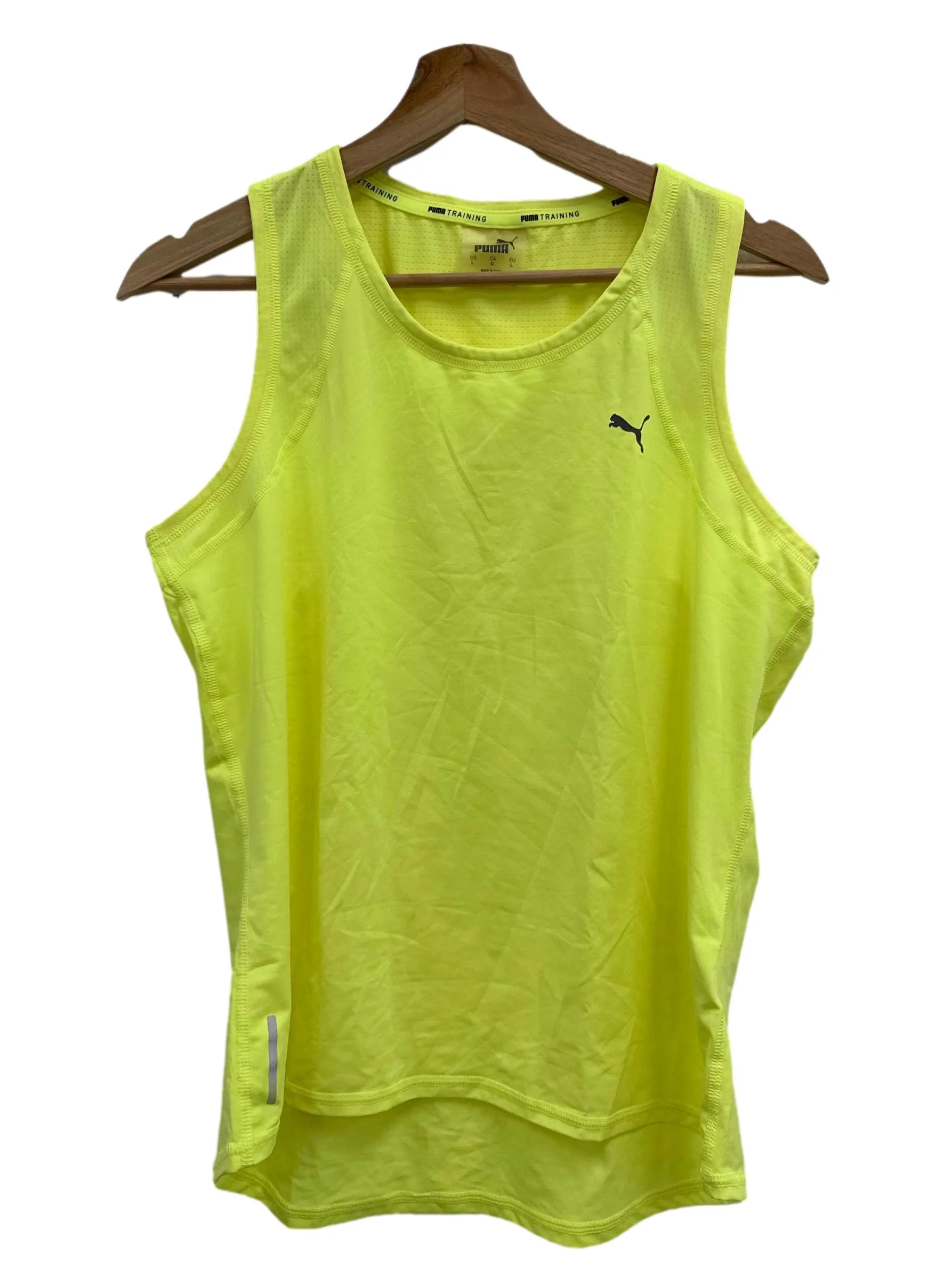 Neon Yellow Tank Top