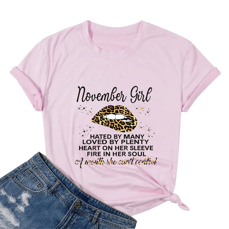 November Girl Cotton Tee