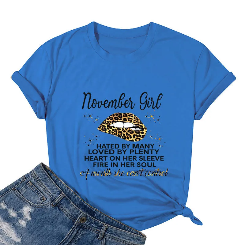 November Girl Cotton Tee
