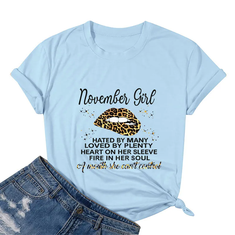 November Girl Cotton Tee