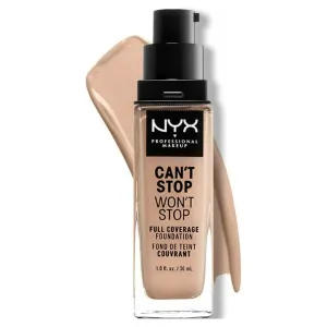 Nyx Makeup Can't Stop Won't Stop 24Hr Full Coverage Matte Finish Foundation 05 light