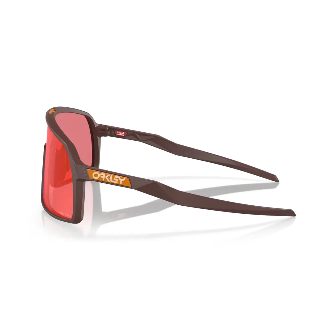 Oakley Men's Sutro Sunglasses - PRIZM Trail Torch, Matte Grenache