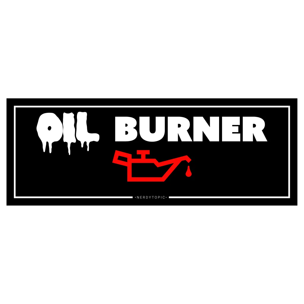 Oil Burner Sticker