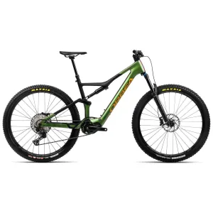 Orbea Rise M20 Carbon Electric Mountain Bike 2023 - Chameleon Goblin Green & Black