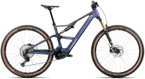 Orbea Rise SL M10 420W Carbon Electric Mountain Bike 2025 - Tanzanite Carbon View