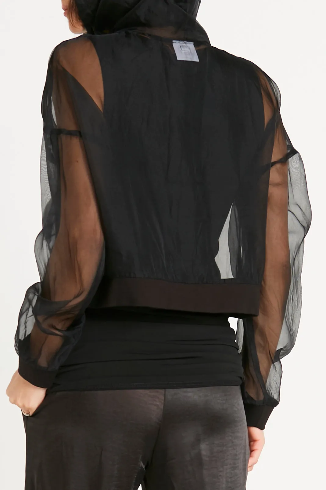Organza Hip Hoodie