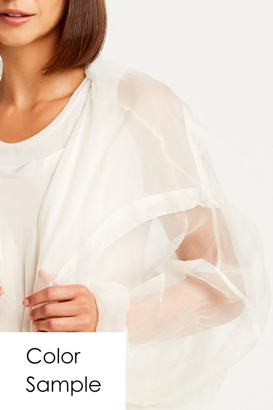Organza Hip Hoodie
