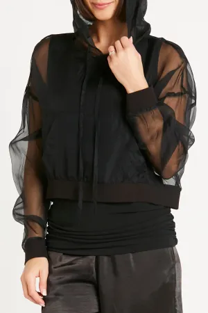 Organza Hip Hoodie