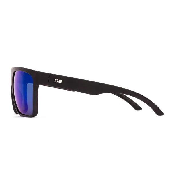 OTIS YOUNG BLOOD SPORT SUNGLASSES - MATTE BLACK/MIRROR BLUE POLAR