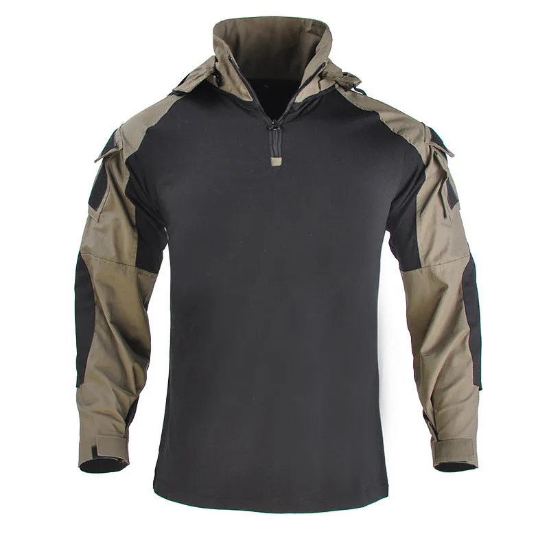 Outdoor Combat Hooded Suits Uniform Pants with Pads