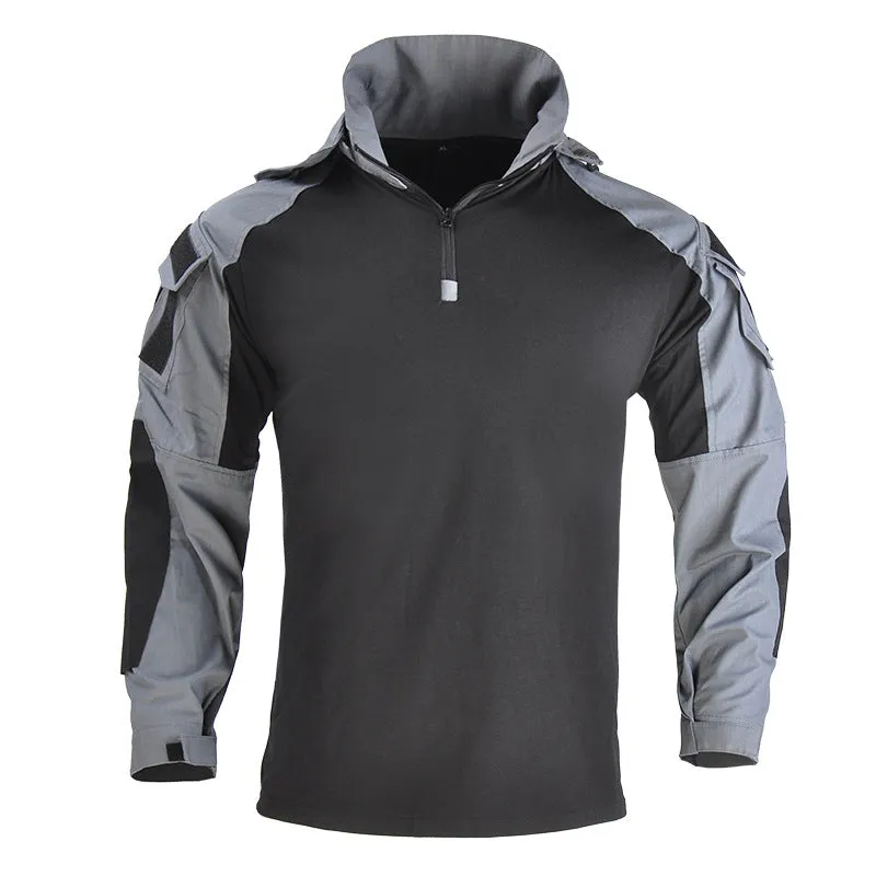 Outdoor Combat Hooded Suits Uniform Pants with Pads