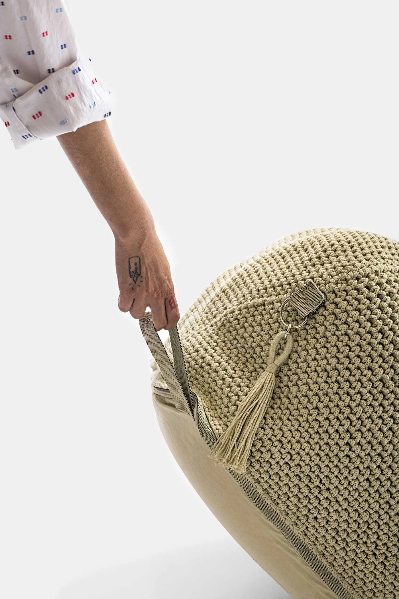 Outdoor Indoor Cube Pouf