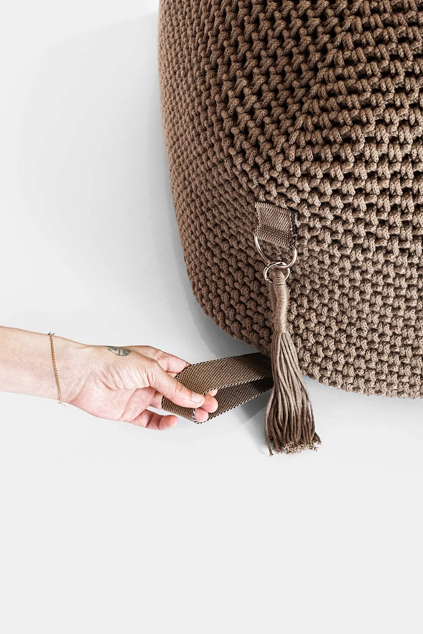 Outdoor Indoor Cube Pouf