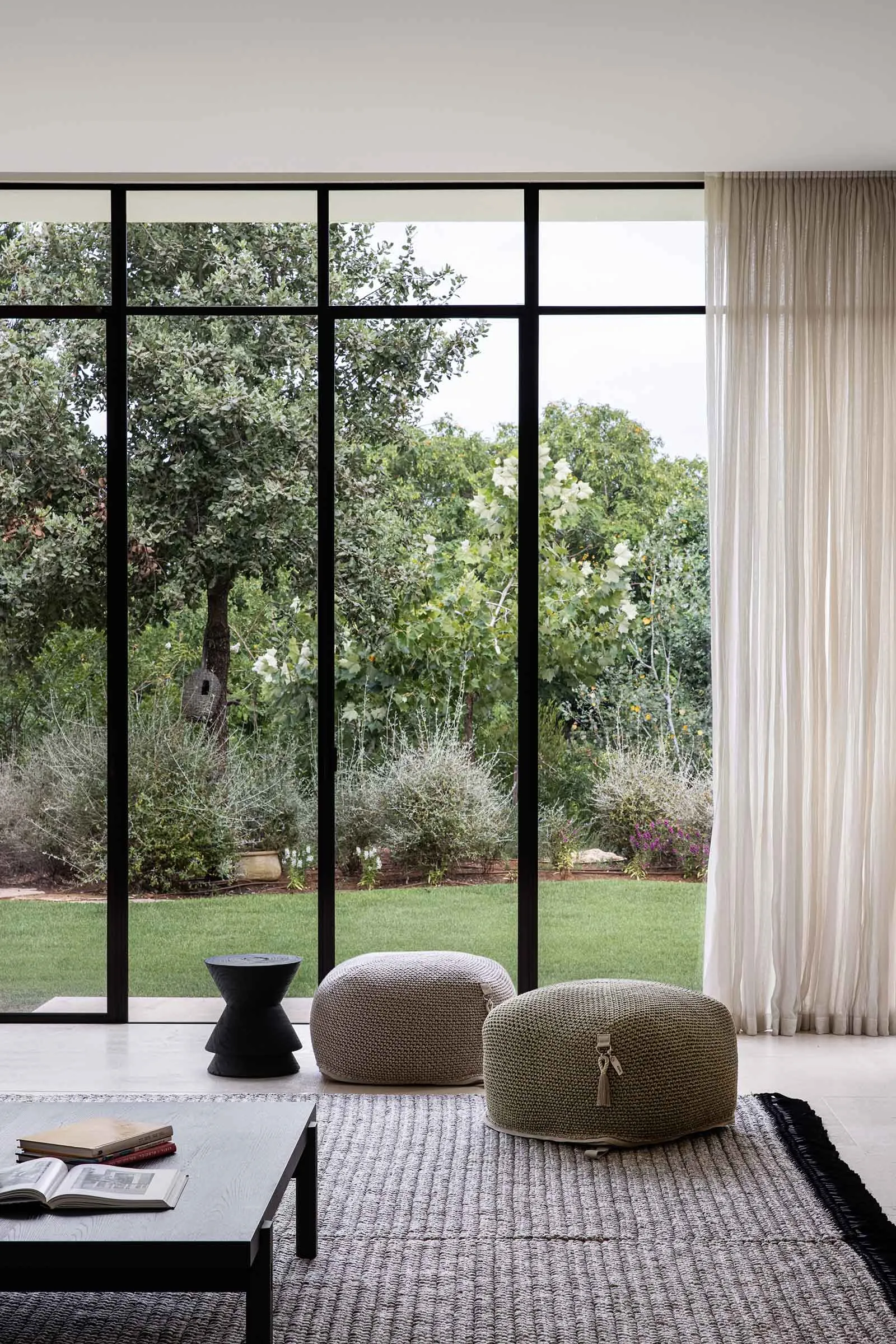 Outdoor Indoor Cube Pouf