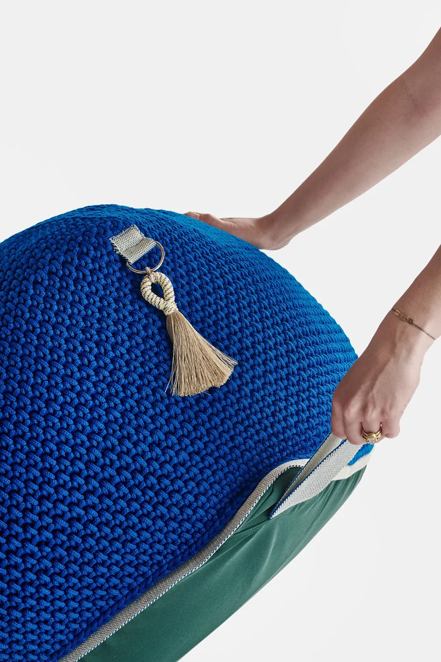 Outdoor Indoor Cube Pouf