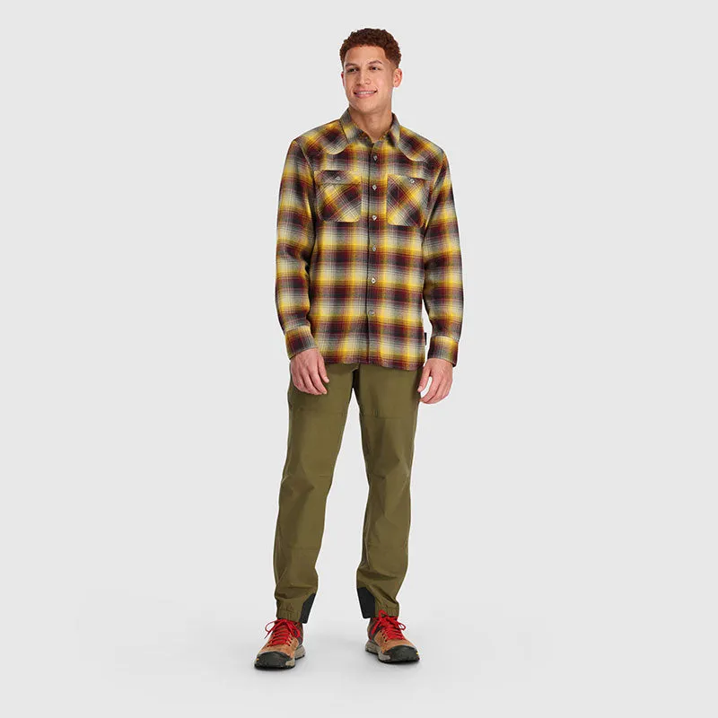 Outdoor Research Feedback Flannel Mens Long Sleeve Shirt