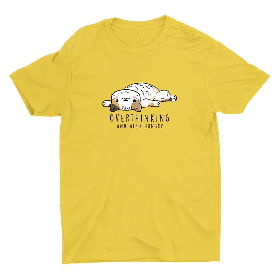 Overthinking And Also Hungry Cotton Tee