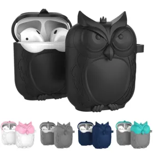 Owl Shape Silicone Shockproof & Waterproof Protective Cover Case For AirPods