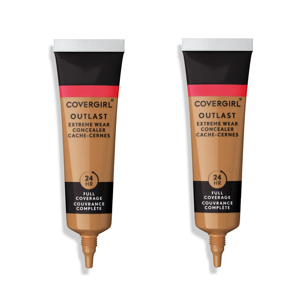 Pack of 2 CoverGirl Outlast Extreme Wear Concealer, Natural Tan 862