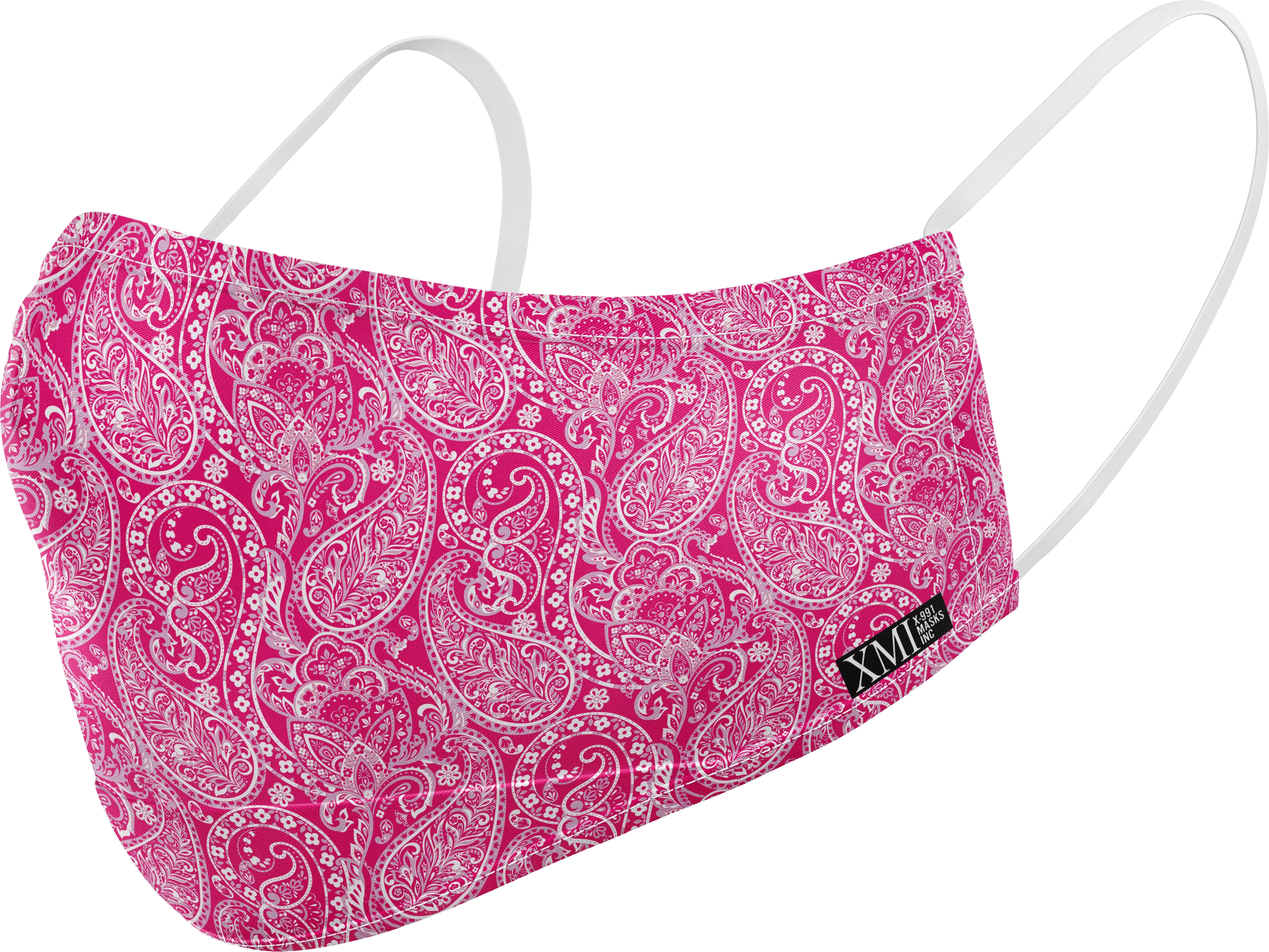 Paisley printed mask