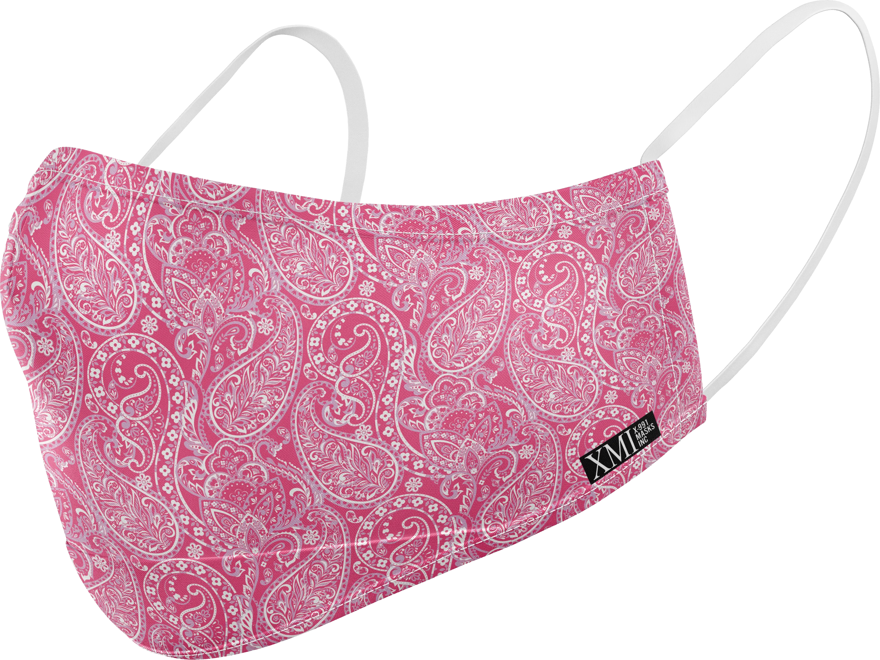 Paisley printed mask